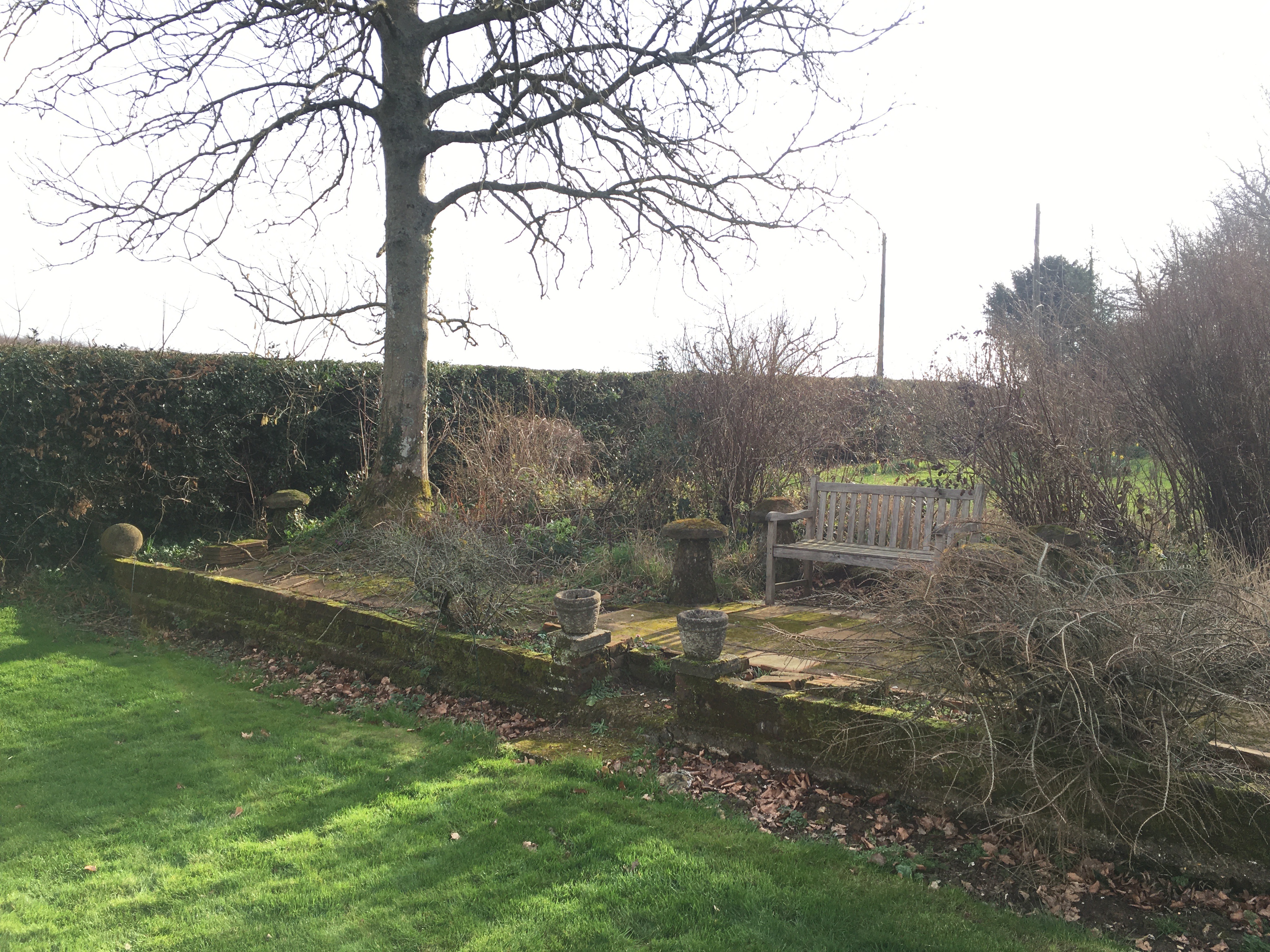 Stone Staddles before I started