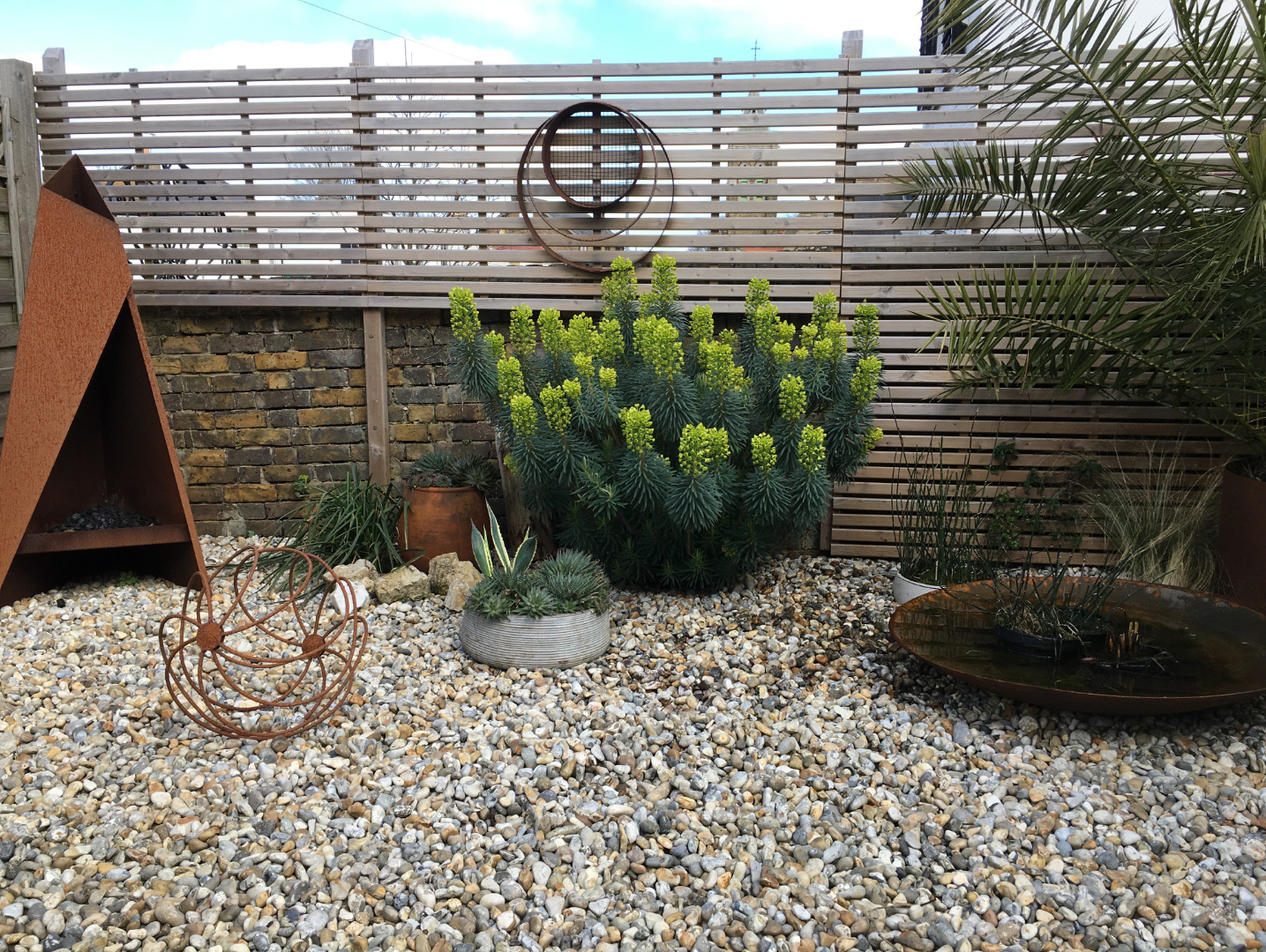 The Maritime Pocket beach-inspired plant grouping